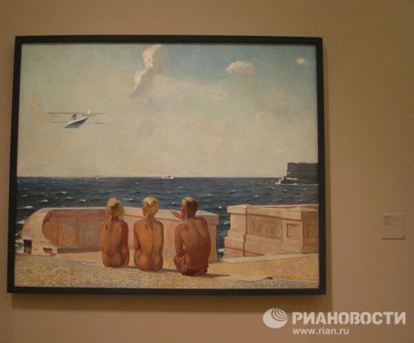 Выставка Александра Дейнеки в Третьяковской галерее на Крымском валу