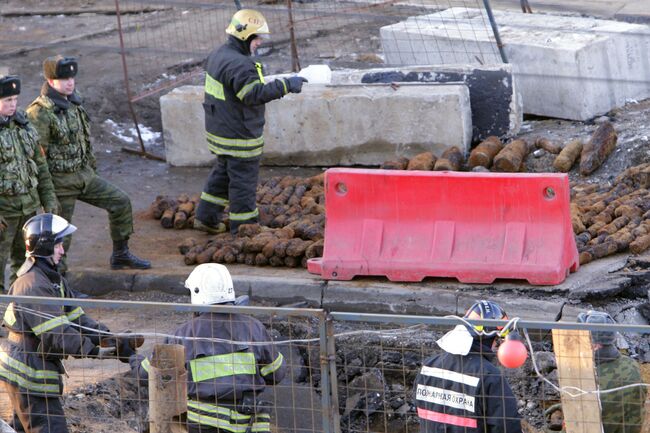 В Москве обнаружено 300 снарядов времен Великой Отечественной войны