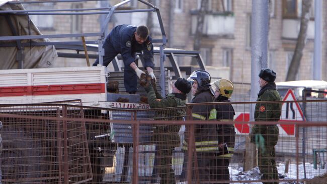 В Москве обнаружены снаряды времен ВОВ