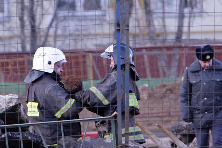 В Москве обнаружены снаряды времен ВОВ