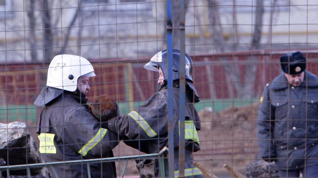 В Москве обнаружены снаряды времен ВОВ. Архив