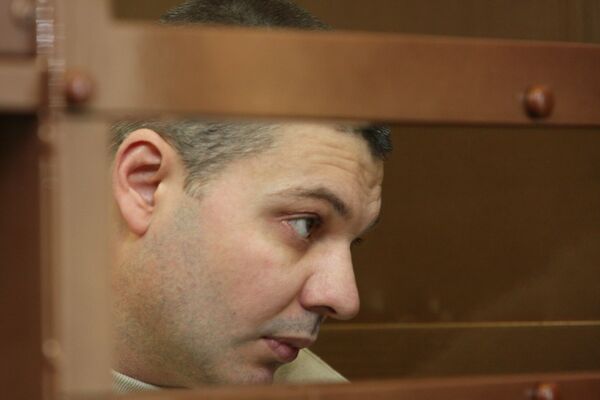 Андрей Космынин, обвиняемый в пособничестве убийству первого заместителя председателя Центробанка России Андрея Козлова