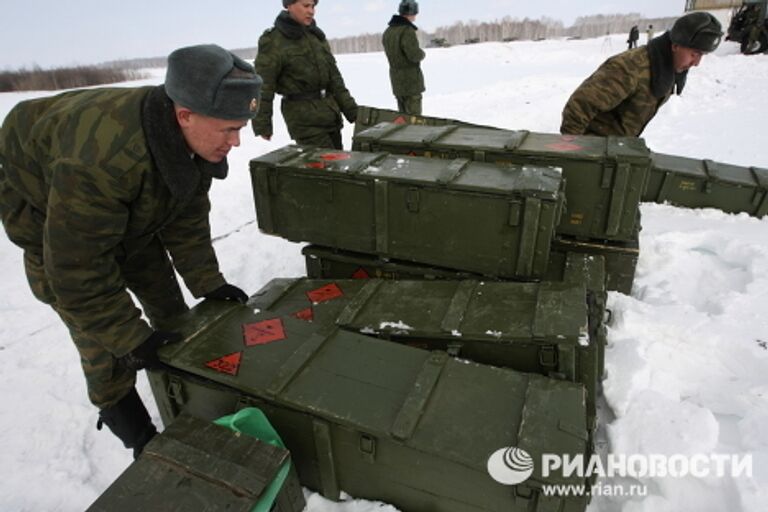 Тактические учения с боевой стрельбой зенитными дивизионами ПВО Приволжско-Уральского военного округа прошли на Чебаркульском полигоне