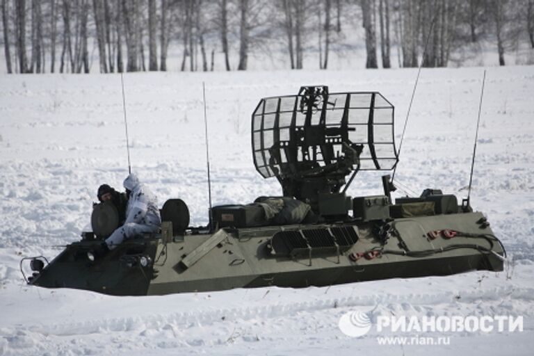 Тактические учения с боевой стрельбой зенитными дивизионами ПВО Приволжско-Уральского военного округа прошли на Чебаркульском полигоне