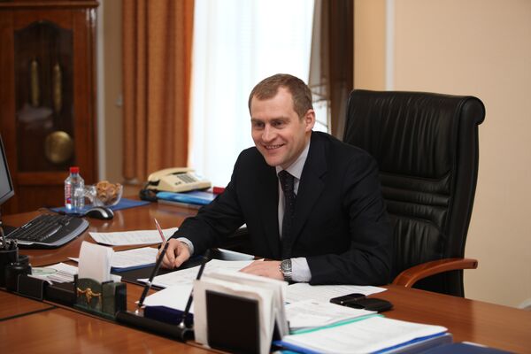 Первый заместитель губернатора Псковской области Сергей Перников
