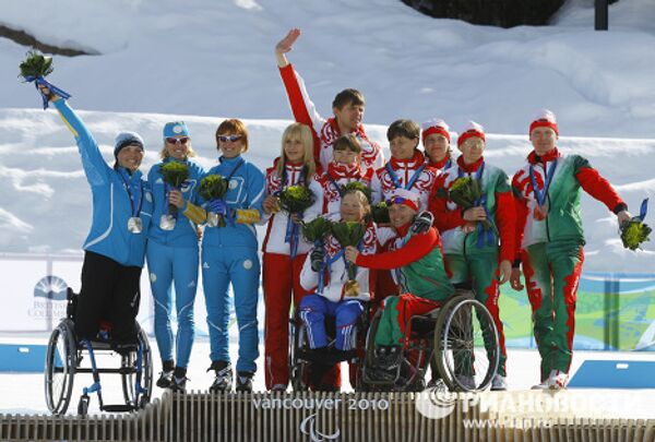 X Зимние Паралимпийские игры. Лыжные гонки. Женщины. 3х2,5 км