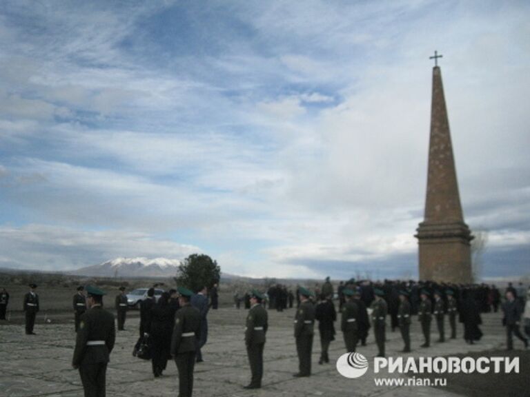 Патриарх Московский и всея Руси Кирилл в Армении 