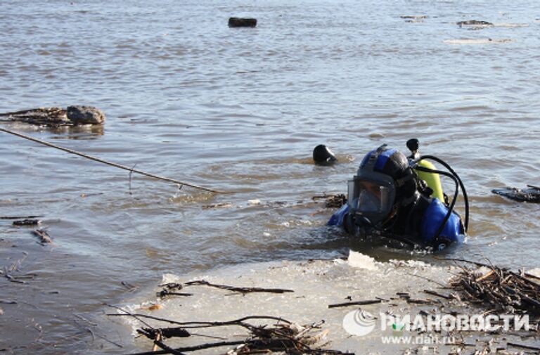 Учения по ликвидации последствий весеннего половодья