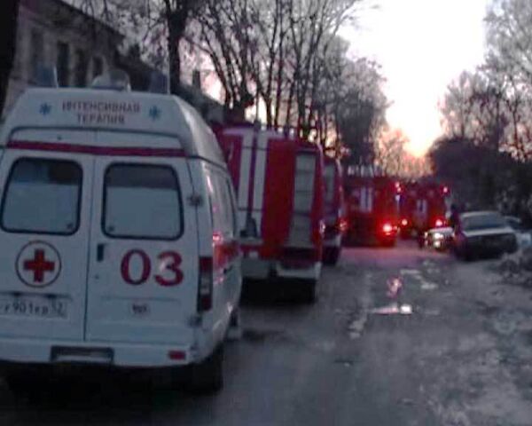 Пожар в жилом доме в Нижнем Новгороде. Видео с места событий