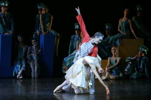Сцена из балета Конек-горбунок. Мариинский театр, Санкт-Петербург