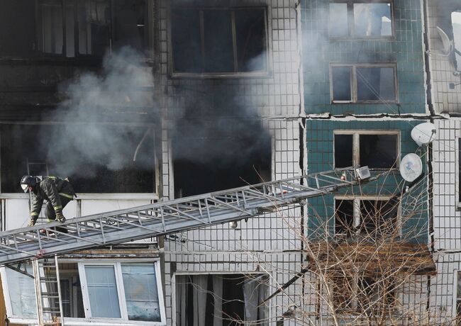 Взрыв газа в жилом доме в Подмосковье