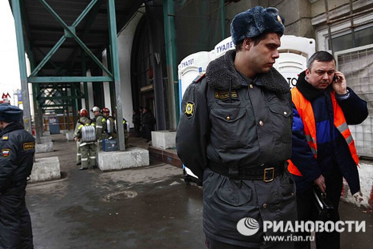 Взрыв на станции метро Лубянка