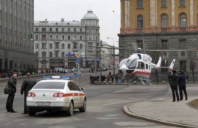 Взрыв на станции метро Лубянка