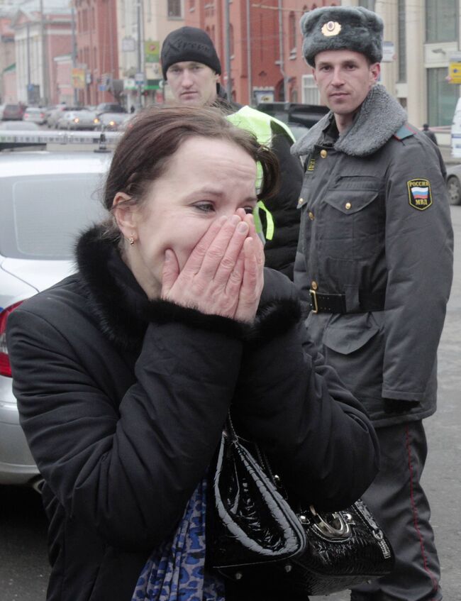 Взрыв на станции метро Лубянка