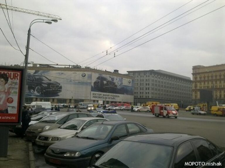 Взрыв на станции метро Лубянка