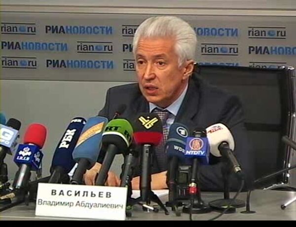 Председатель Комитета Государственной Думы по безопасности Владимир ВАСИЛЬЕВ 