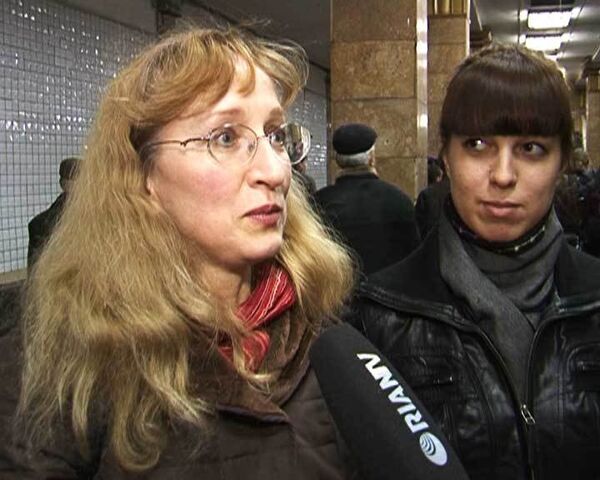 Москвичи боятся ездить на метро после терактов