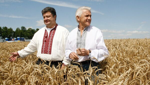 Петр Порошенко и Владимир Литвин
