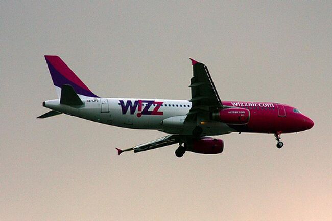 Самолет авиакомпании Wizz Air