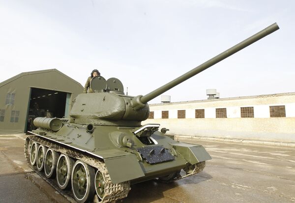 Танк Т-34. Архив