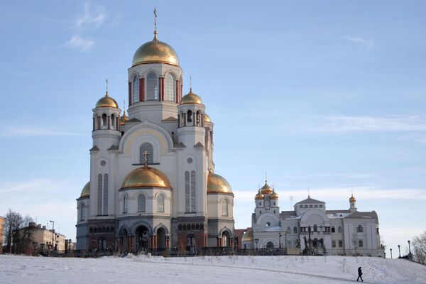 Храм-на-Крови в Екатеринбурге
