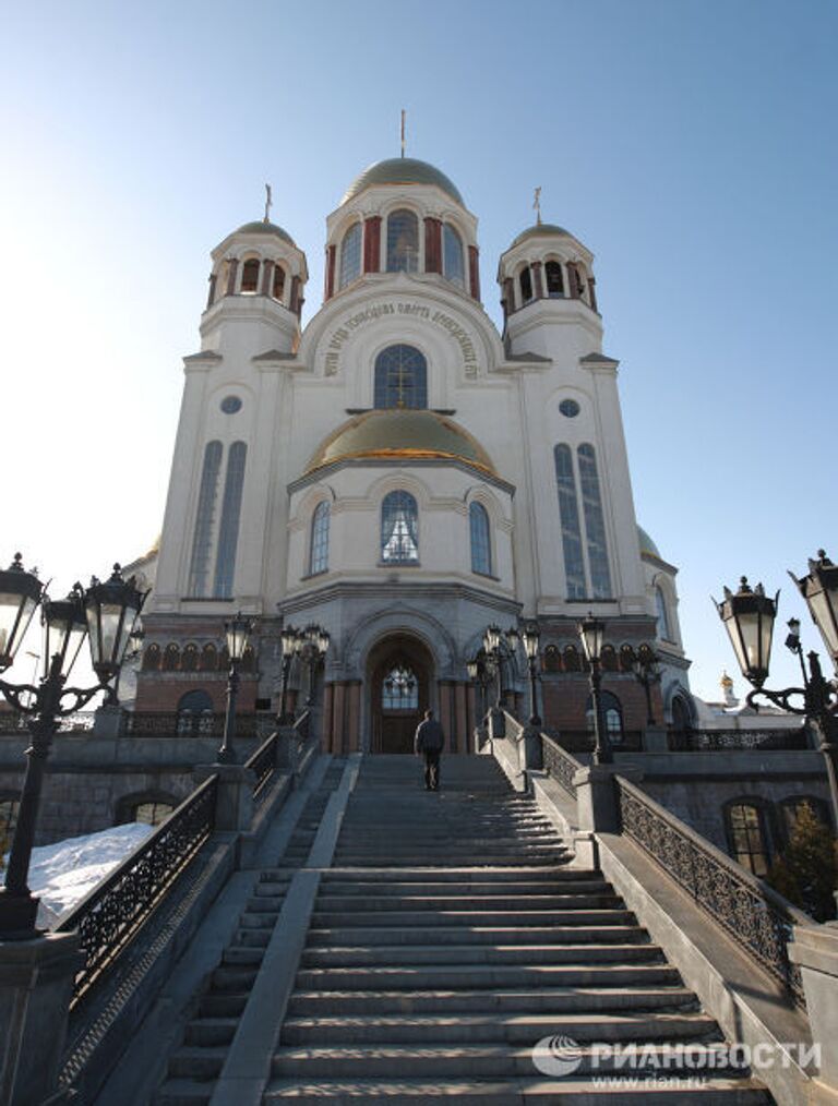 Храм-на-Крови в Екатеринбурге