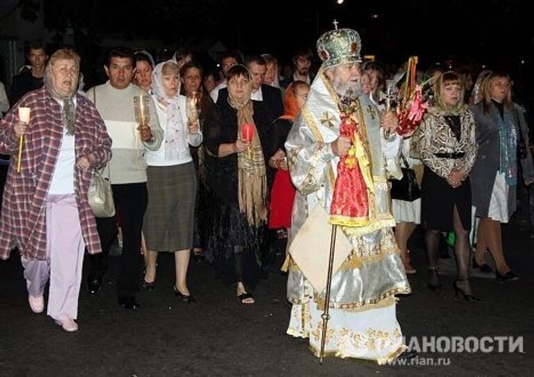 Празднование православной пасхи в Аргентине