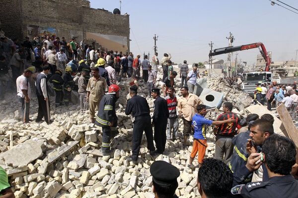 Взрыв в Багдаде 06.04.2010