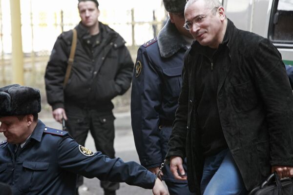 Экс-глава ЮКОСа Михаил Ходорковский дал показания по своему второму уголовному делу