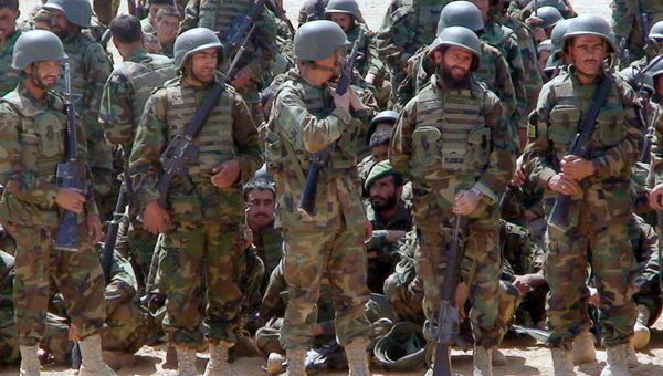 Афганские солдаты. Архивное фото