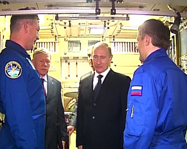 Владимир Путин побывал в космосе на Земле