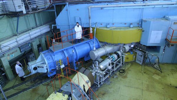 Ускоритель У-400 в Объединенном институте ядерных исследований, на котором был получен 117-й элемент