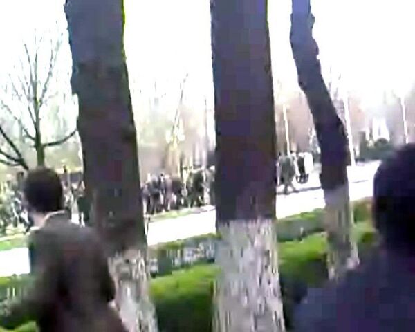 Стрельба в Бишкеке. Видео очевидца