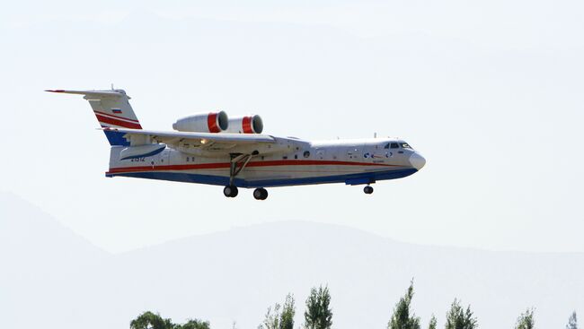 Российский самолет–амфибия Бе-200