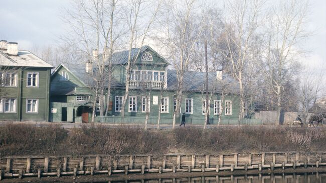 Дом-музей Н. А. Римского-Корсакова на родине композитора в городе Тихвин Ленинградской области. Архивное фото