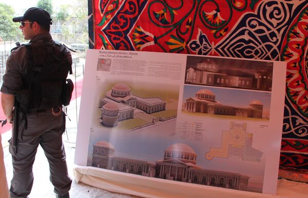 Строительство российского музея в палестинском городе Иерихоне