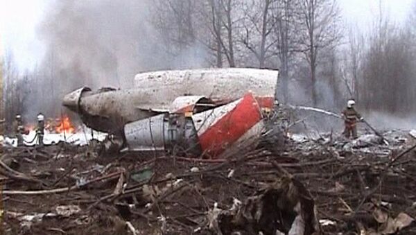 Самолет президента Польши потерпел крушение под Смоленском