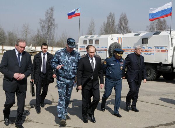 Премьер-министр РФ В.Путин провел совещание в Смоленске