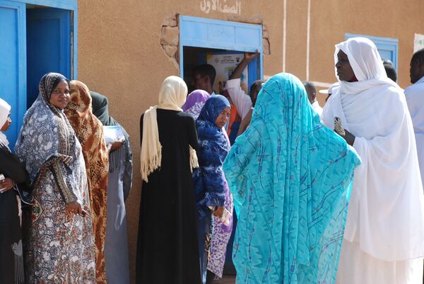 Голосование на всеобщих выборах в Судане