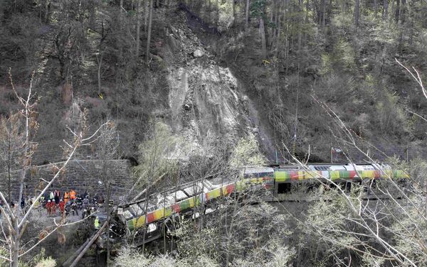 Авария поезда в Италии