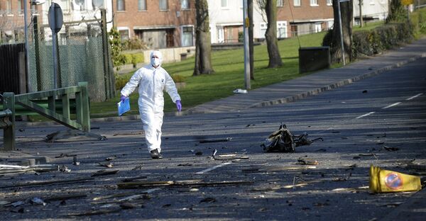 Начиненный взрывчаткой автомобиль взорвался в Северной Ирландии возле комплекса военных казарм британской армии
