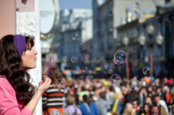 Парад пузырей Москва