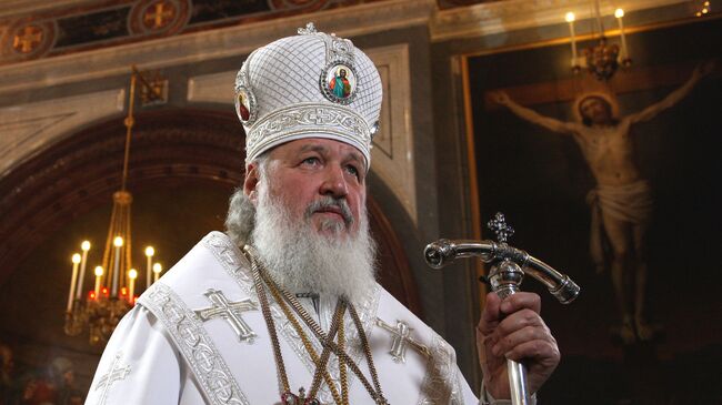 Патриарх Московский и всея Руси Кирилл. Архив
