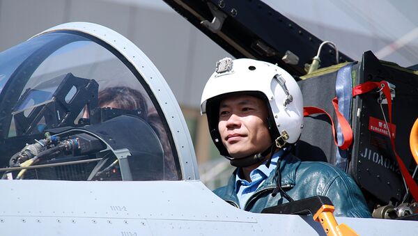 Пилот истребителя КНР. Архивное фото