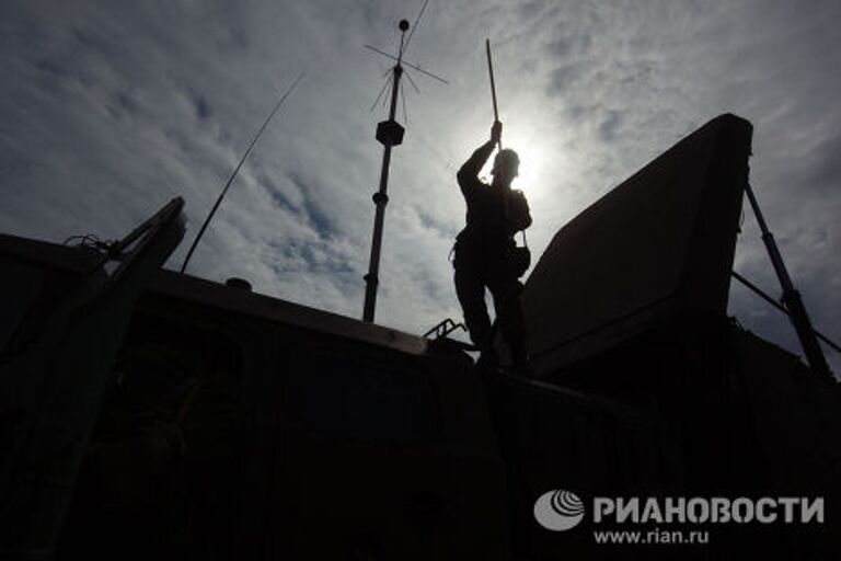 Учения войск ПВО на полигоне Ашулук