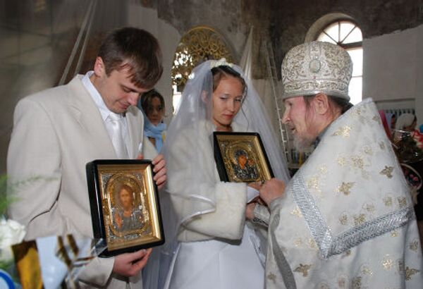 Венчание Марии и Сергея