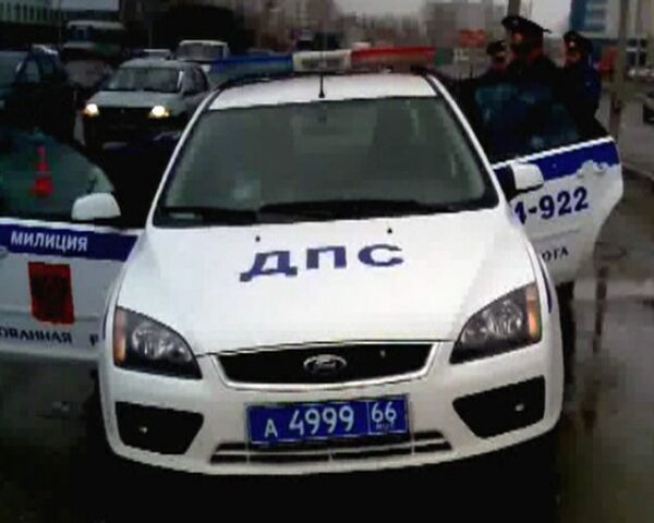 Патрульная машина ГИБДД сбила женщину в Екатеринбурге