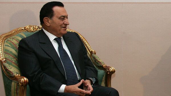 Президент Египта Хосни Мубарак. Архив