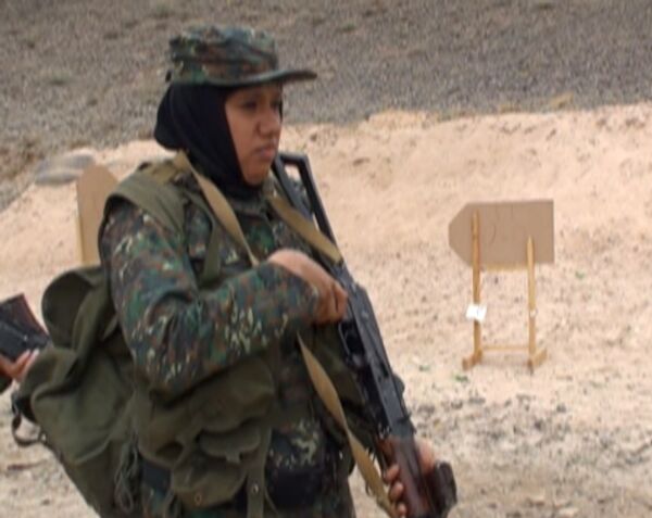 Йеменские женщины взяли оружие в руки