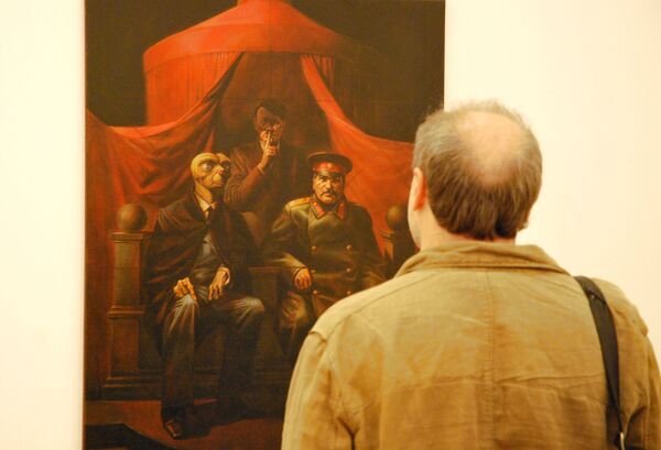 Выставка советского неофициального искусства Гласность открывается в Лондоне